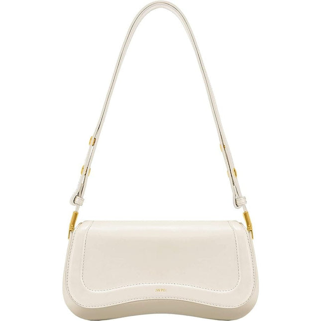 New JW PEI Womens Small White Adjustable Strap Joy Shoulder Bag Handbag