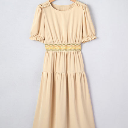 Annie Short Sleeve Midi Dress