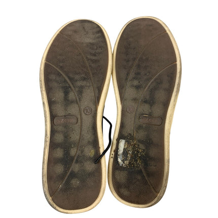 IZOD Mens Size 10 Black Chukka Ankle Boots Lace Up Round Toe Memory Foam Shoes