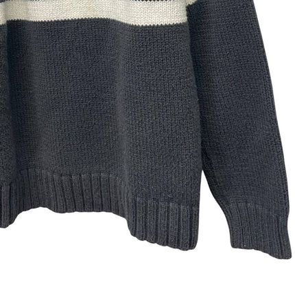 Children's Place Kids Small 5/6 Half Zip Striped Long Sleeve Pullover Sweater
