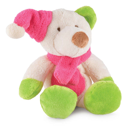 Jeffers Plush Bright Winter Pals Squeaker Dog Toys, 3 Pack