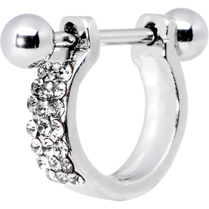 Crystal Gem Helix Cartilage Earring