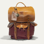 BURGUNDY/TAN