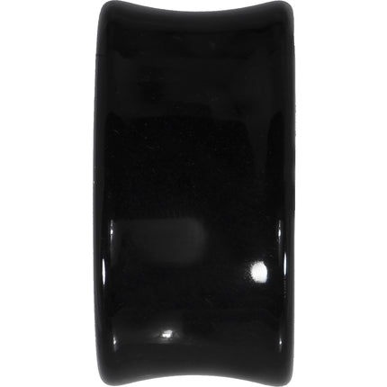 18mm Black Acrylic Hollow Butterfly Saddle Plug