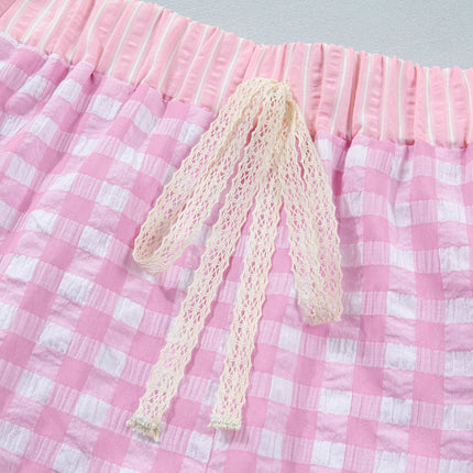 Arleth Detail Lace Tie Shorts