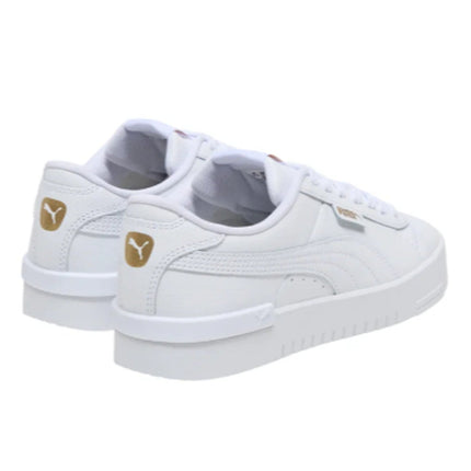 Puma Womens Size 7 White Leather Lace Up Athletic Court Sneaker Shoes w Box