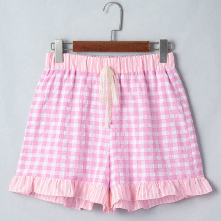 Arleth Detail Lace Tie Shorts
