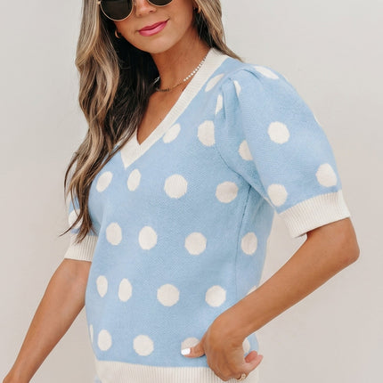 Rivka Puff Short Sleeve Sweater