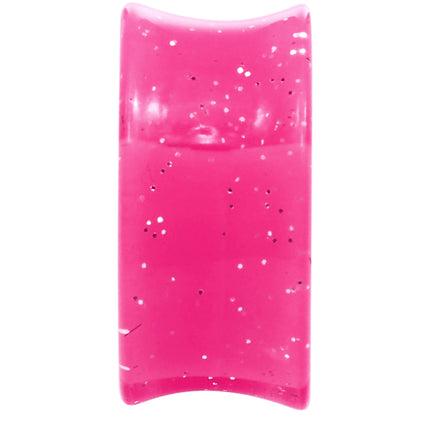 20mm Pink Quotation Symbol Saddle Plug