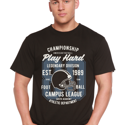 Play Hard Spun Bamboo® Men's Bamboo Viscose/Organic Cotton Short Sleeve Graphic T-Shirt