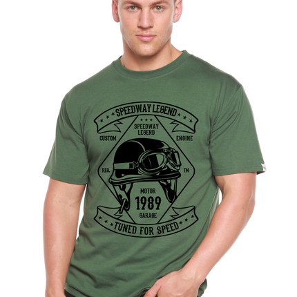 Speedway Legend Spun Bamboo® Men's Bamboo Viscose/Organic Cotton Short Sleeve Graphic T-Shirt