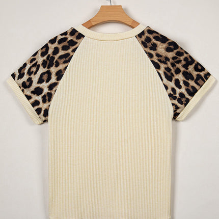 Keily Contrast Sleeve Loose Tee