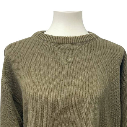Croft & Barrow Mens Large Tall LT Long Sleeve Crew Neck Pullover Cotton Sweater