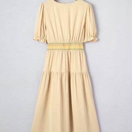 Annie Short Sleeve Midi Dress
