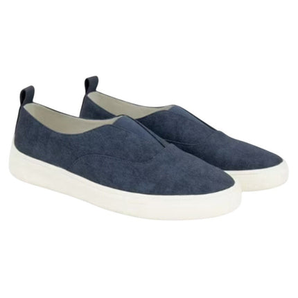 Kensie Womens Size 6 Navy Blue Salia Slip On Flexible Comfort Sneaker Shoes