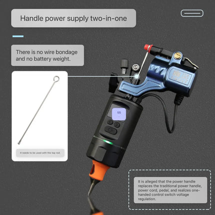 Multi-functional portable charging hand-held handle