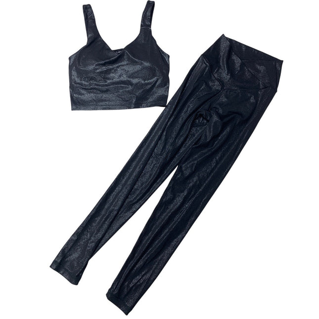 New OFFLINE Aerie Womens Small Real Me High Waist Crossover 7/8 Legging w Bra