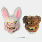 one / Terrifying Rabbit + Terrifying Brown Bear + 2 Daggers