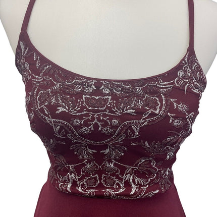 Speechless Juniors Size 3 Sleeveless Laceup Back Fit & Flare Short Dress
