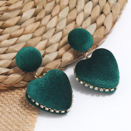 Modern Heart Earrings