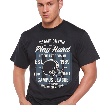 Play Hard Spun Bamboo® Men's Bamboo Viscose/Organic Cotton Short Sleeve Graphic T-Shirt