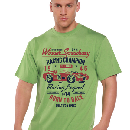 Winner Speedway Spun Bamboo® Men's Bamboo Viscose/Organic Cotton Short Sleeve Graphic T-Shirt