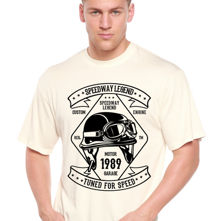 Speedway Legend Spun Bamboo® Men's Bamboo Viscose/Organic Cotton Short Sleeve Graphic T-Shirt