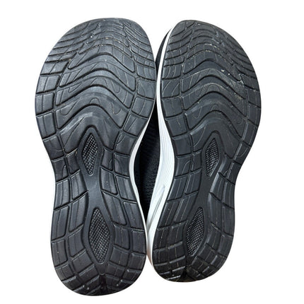 ZYEN Womens Size 8.5 Black Mesh Slip On Wide Toe Box Air Cushion Athletic Shoes