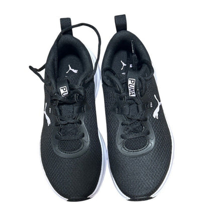 Puma Womens Size 8.5 Black White Lace Up Skyrocket Sneaker Athletic Tennis Shoes