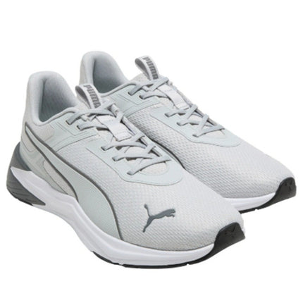 Puma Mens Size 11 White Gray Disperse Lace Up Athletic Sneaker Shoes w Box