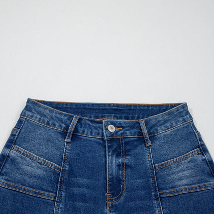 Yusra Seam Detail Shift Jeans