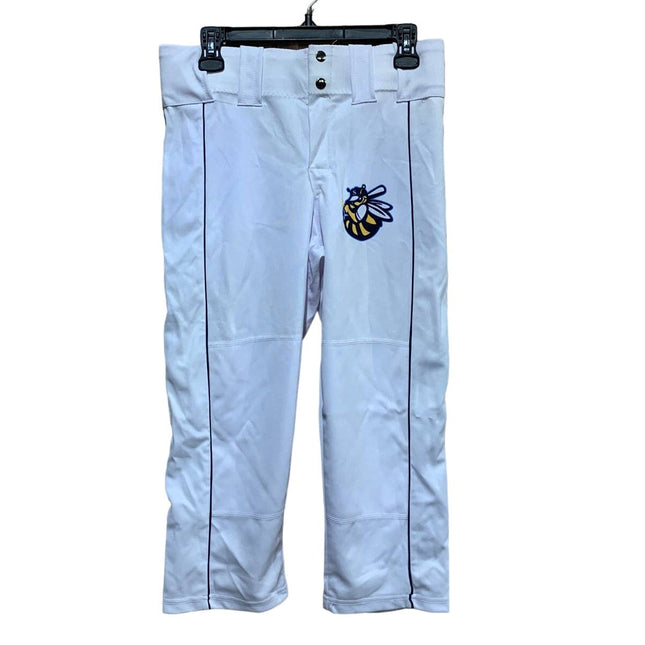 New St Louis Sting 34W Short White Polyester Mens Baseball Sports Pants