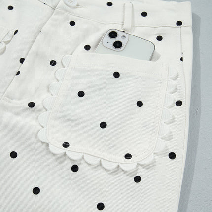 Whitley Patch Cotton Shift Pants