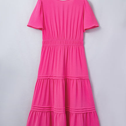 Saige Flare Tiered Maxi PLUS Dress