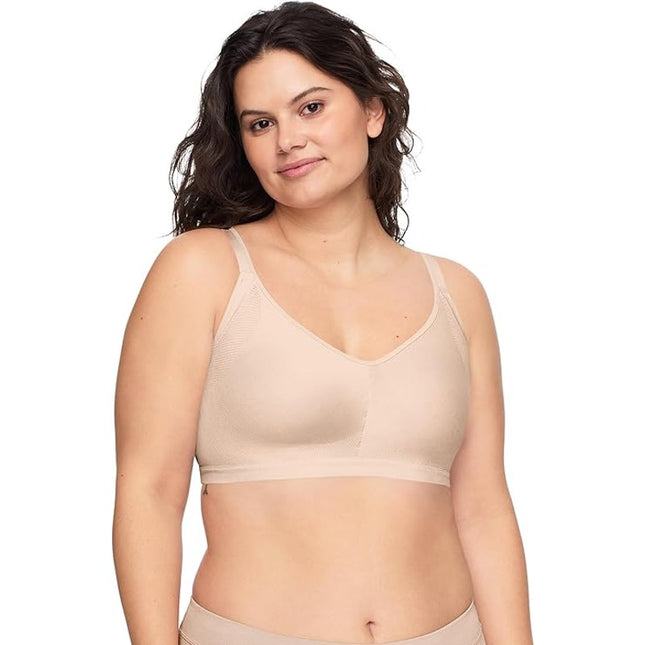 NWT New Warners Womens Medium 34C Underarm Smoothing Lightly Lined Wireless Bra