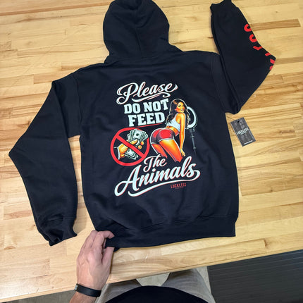 Please Do Not Feed The Animals Hoodie
