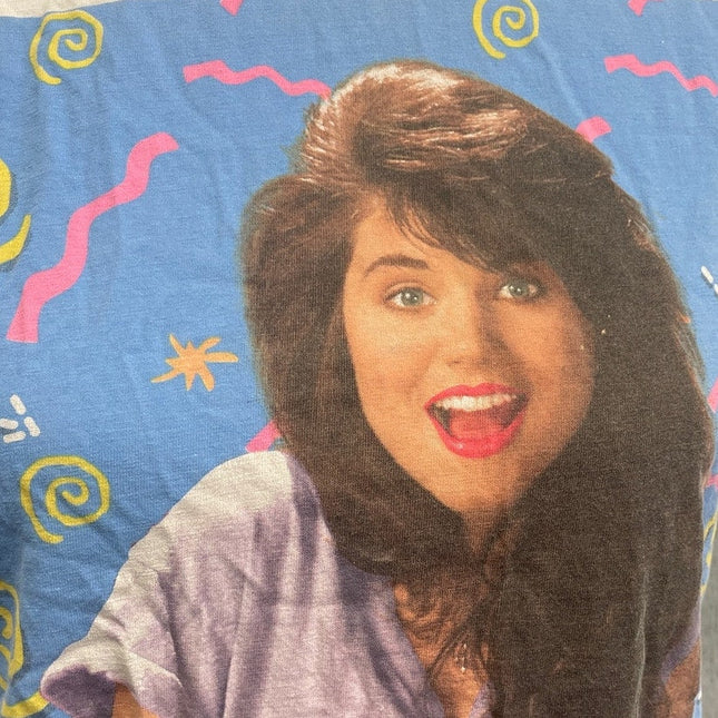 2013 Saved By The Bell Womens Small Kelly 100% Cotton Short Sleeve Tee Shirt