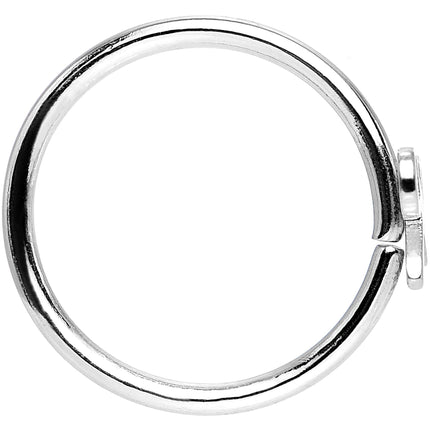 20G 5/16 Stainless Steel Girly Bow Nose Hoop