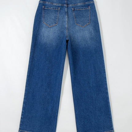 Yusra Seam Detail Shift Jeans