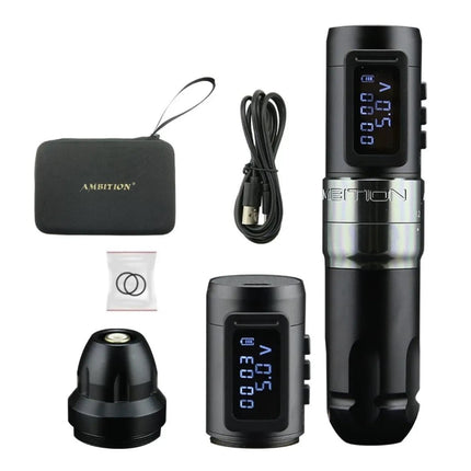 Ambition MARS-U Wireless Tattoo Machine with Adjustable Stroke