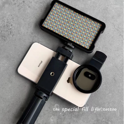 Professional Tattoo Photography Anti-3.0 Glare Kit 120 LED Beads（12W）Brighter and lighter