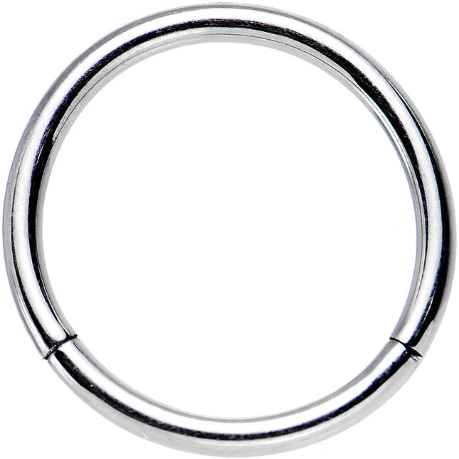 16G 3/8 Stainless Steel Hinged Segment Ring