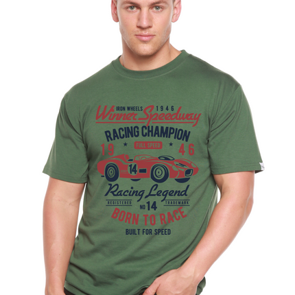 Winner Speedway Spun Bamboo® Men's Bamboo Viscose/Organic Cotton Short Sleeve Graphic T-Shirt