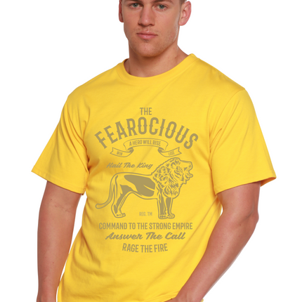 The Fearocious Spun Bamboo® Men's Bamboo Viscose/Organic Cotton Short Sleeve Graphic T-Shirt