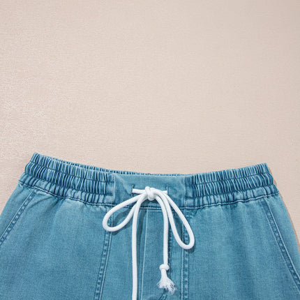 Elle Elastic Waistband Shorts