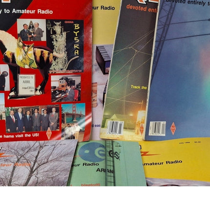 Vintage 1988 QST National Assn Amateur Radio Magazine FULL Year 12 Issues