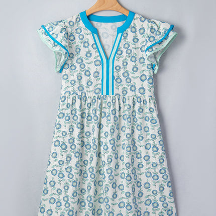 Marlowe Flutter Sleeve Mini Dress