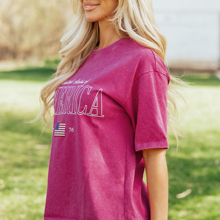 Emmy Mineral Wash Cotton Tee