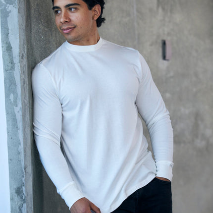 Men's Bamboo Viscose/Organic Cotton Long Sleeve T-Shirt