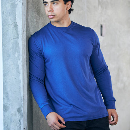 Men's Bamboo Viscose/Organic Cotton Long Sleeve T-Shirt